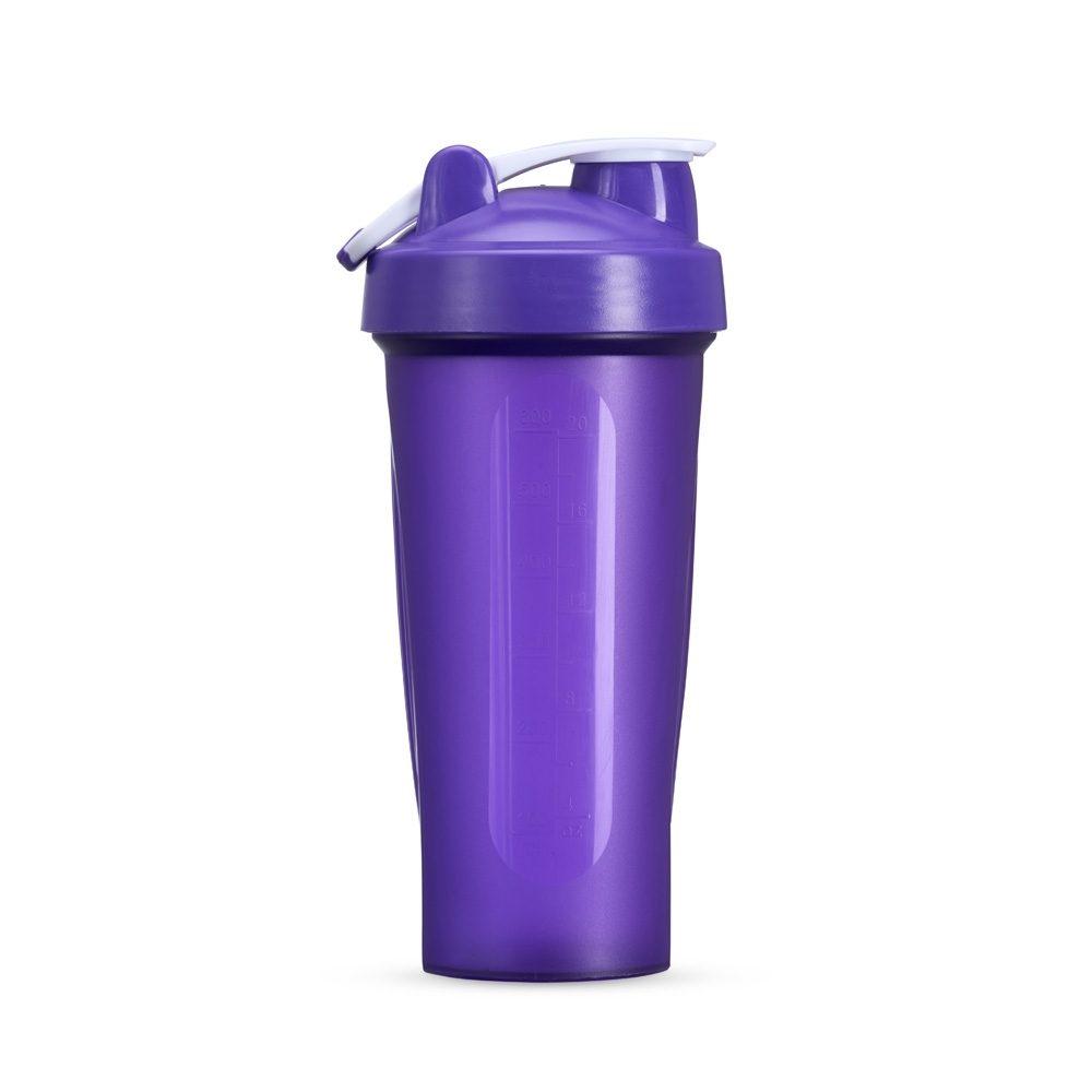 Coqueteleira Plástica 700ml DR1756 na cor Roxo, brinde personalizado Sky Brindes