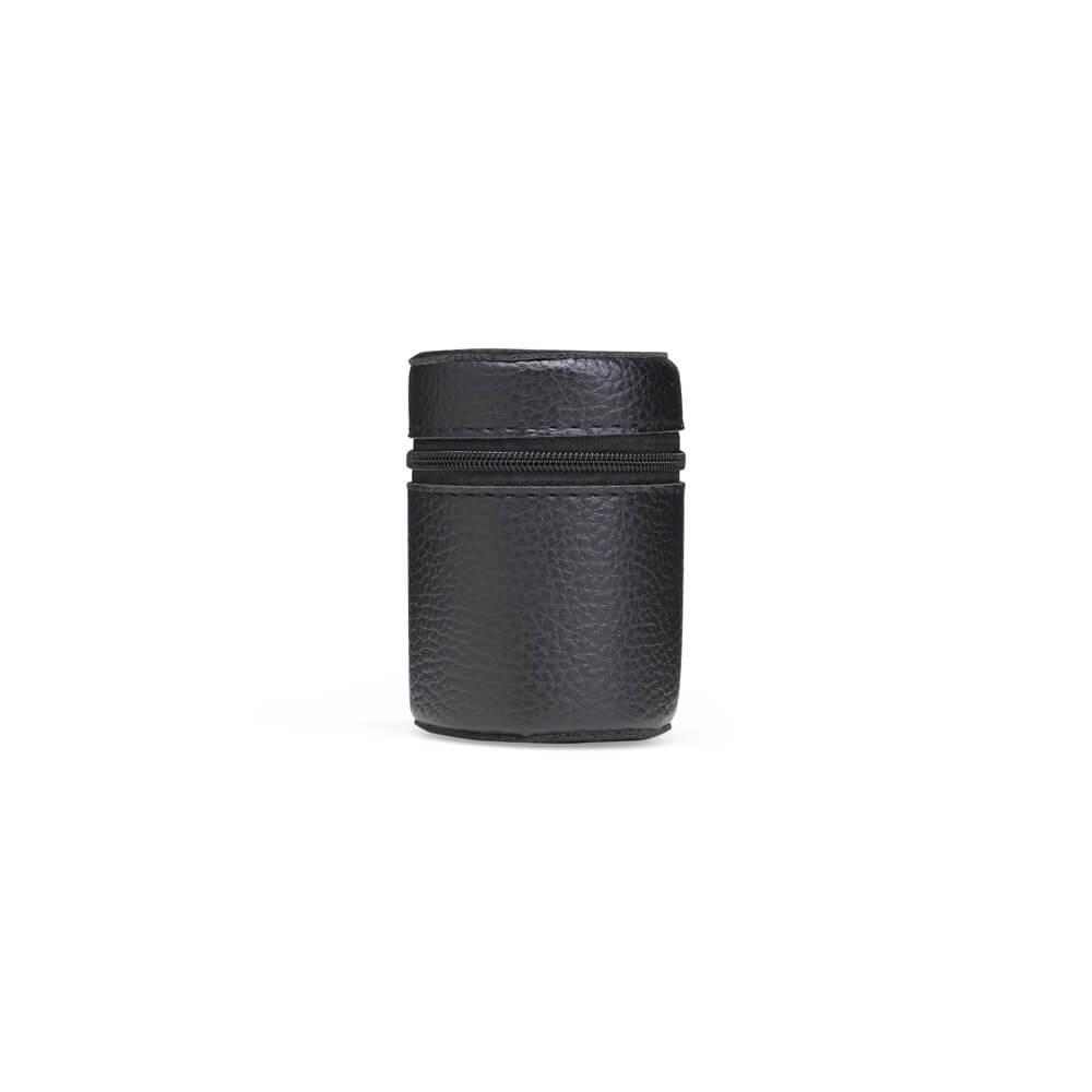 Kit Copo Inox 50ml 4 Peças DR1805 na cor Preto, brinde personalizado Sky Brindes