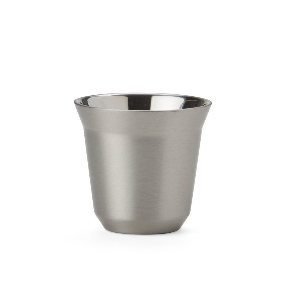 Copo Inox 80ml DR1809 na cor Inox, brinde personalizado Sky Brindes