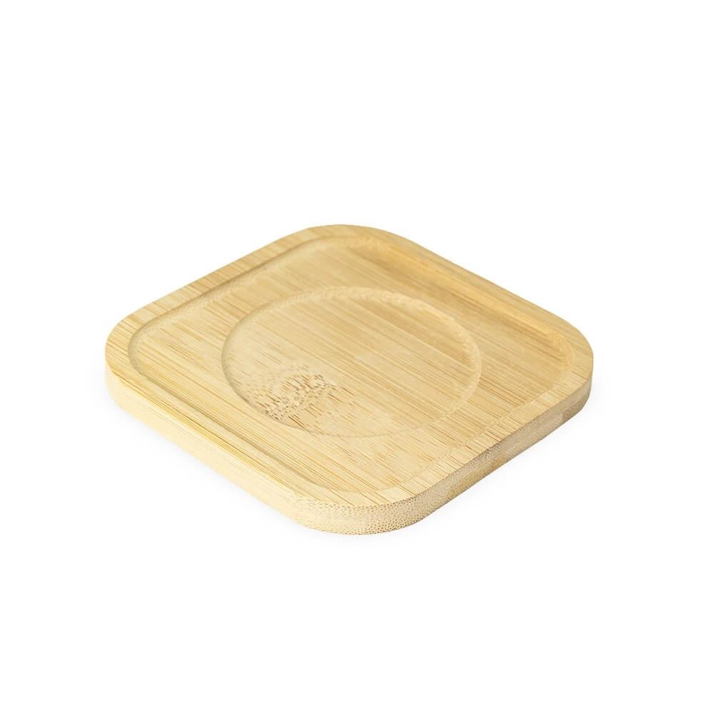 Kit Porta-Copos 6 Peças DR1815 na cor Natural, brinde personalizado Sky Brindes