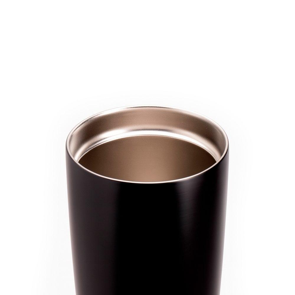 Copo Térmico 590ml DR1817 na cor Preto, brinde personalizado Sky Brindes