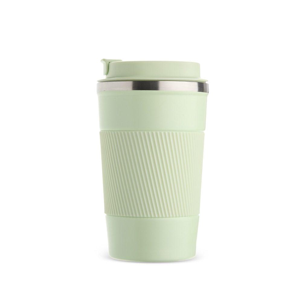 Copo Térmico 350ml DR1818 na cor Verde água, brinde personalizado Sky Brindes