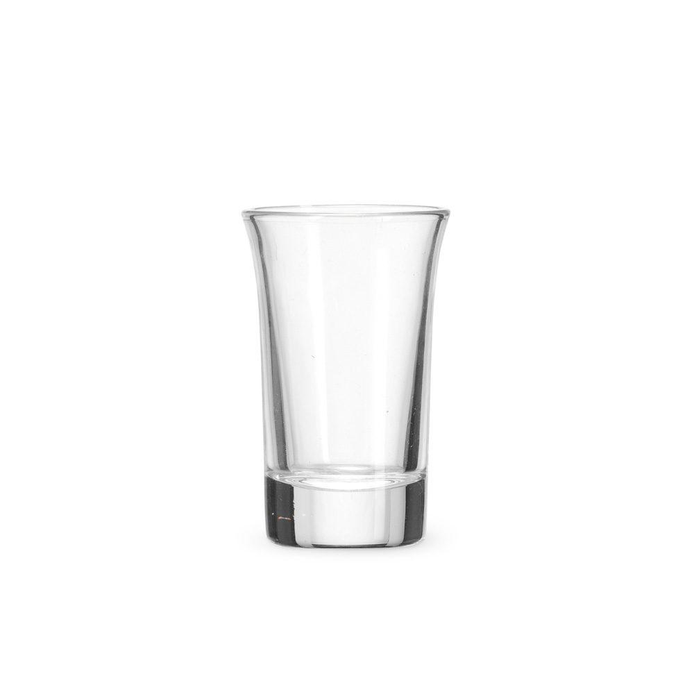 Kit Copo Vidro 50ml 6 Peças DR1819 na cor Transparente, brinde personalizado Sky Brindes
