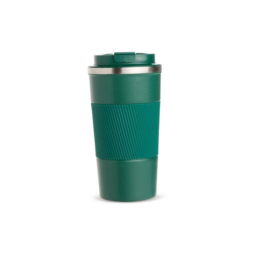 Copo Térmico 500ml DR1822 na cor Verde, brinde personalizado Sky Brindes