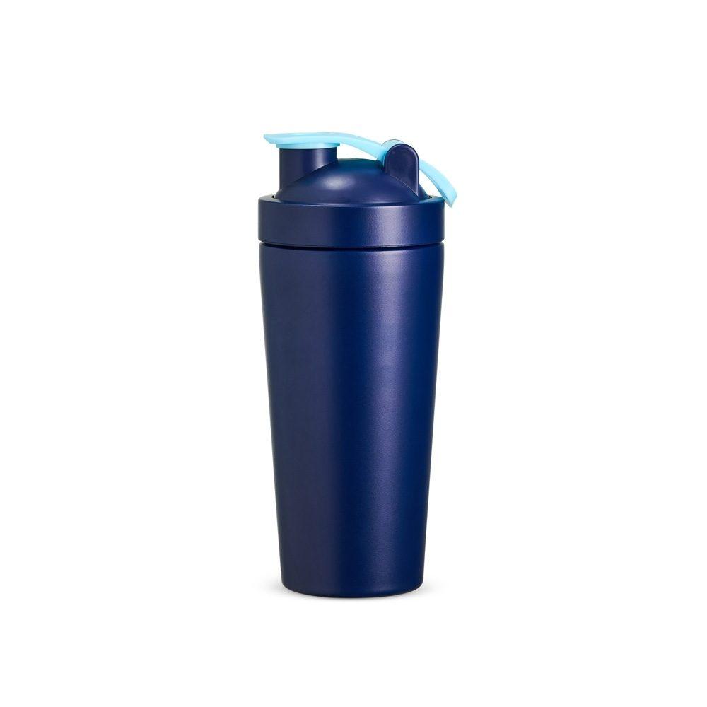 Coqueteleira Térmica 700ml DR1829 na cor Azul, brinde personalizado Sky Brindes