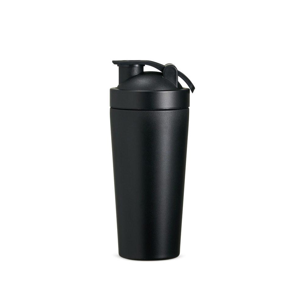 Coqueteleira Térmica 700ml DR1829 na cor Preto, brinde personalizado Sky Brindes