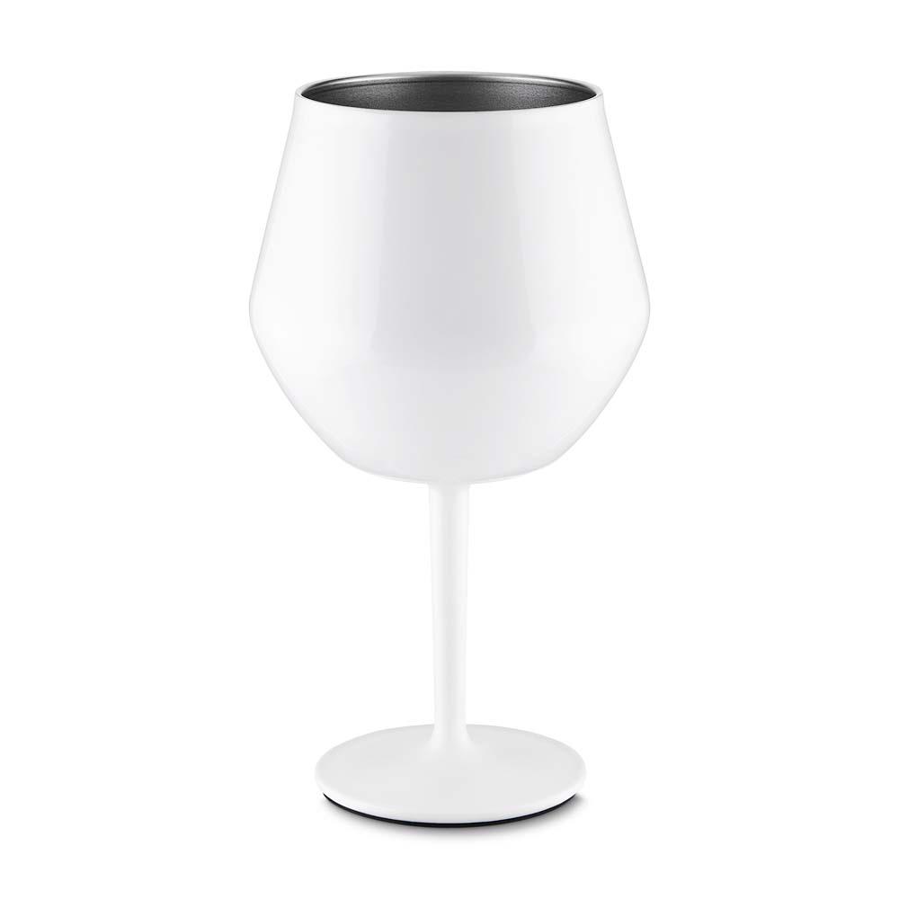 Taça Térmica 350ml DR1838 na cor Branco, brinde personalizado Sky Brindes