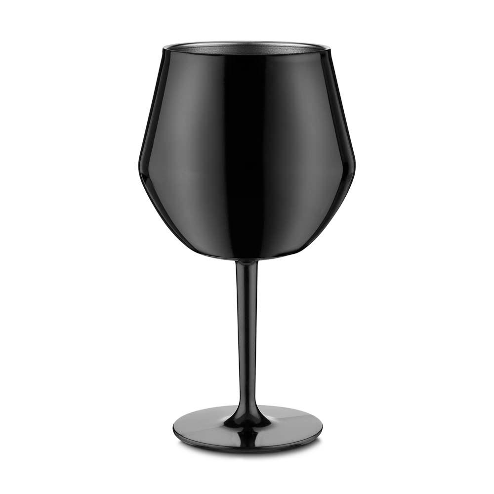 Taça Térmica 350ml DR1838 na cor Preto, brinde personalizado Sky Brindes