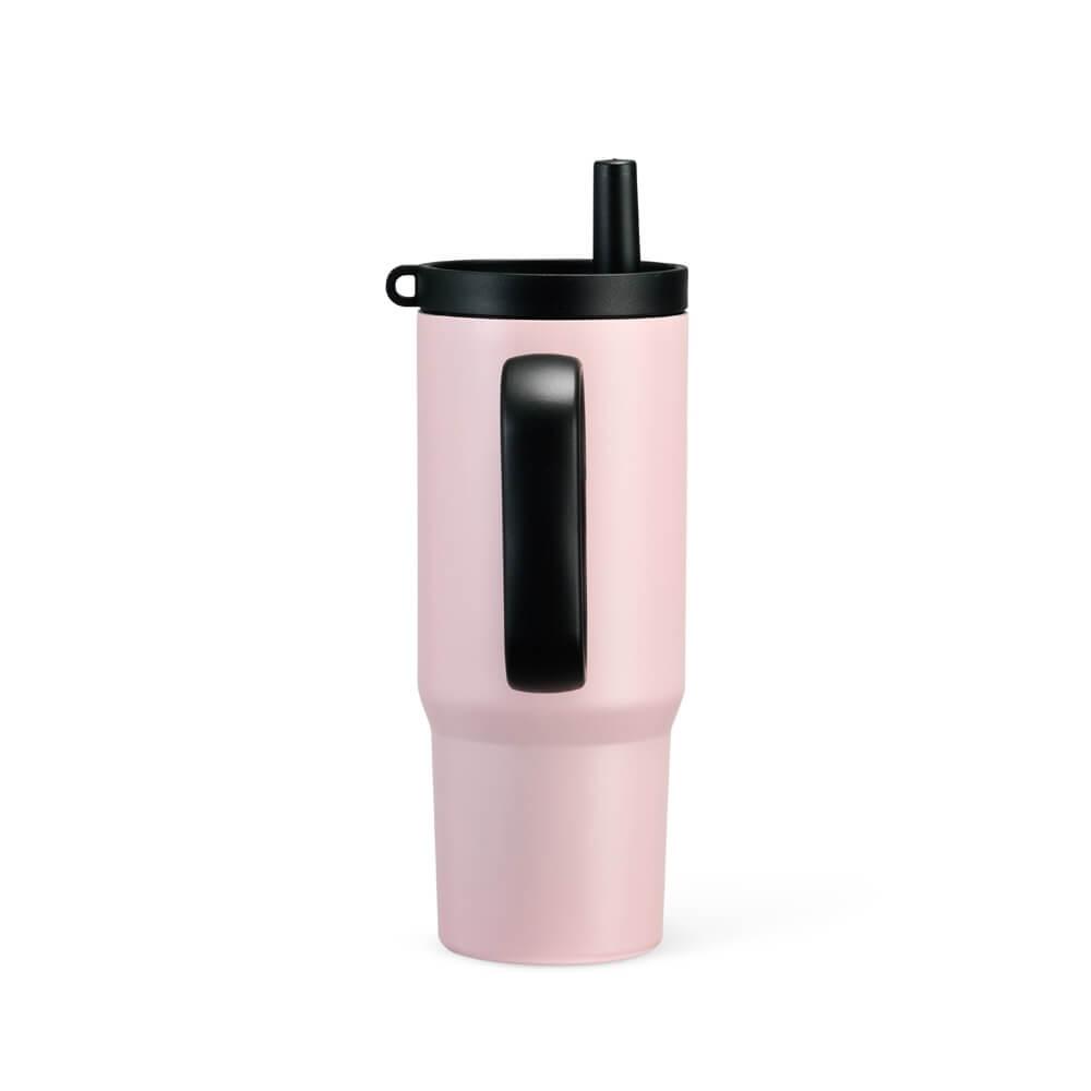 Caneca Térmica 750ml DR1839 na cor Branco, brinde personalizado Sky Brindes