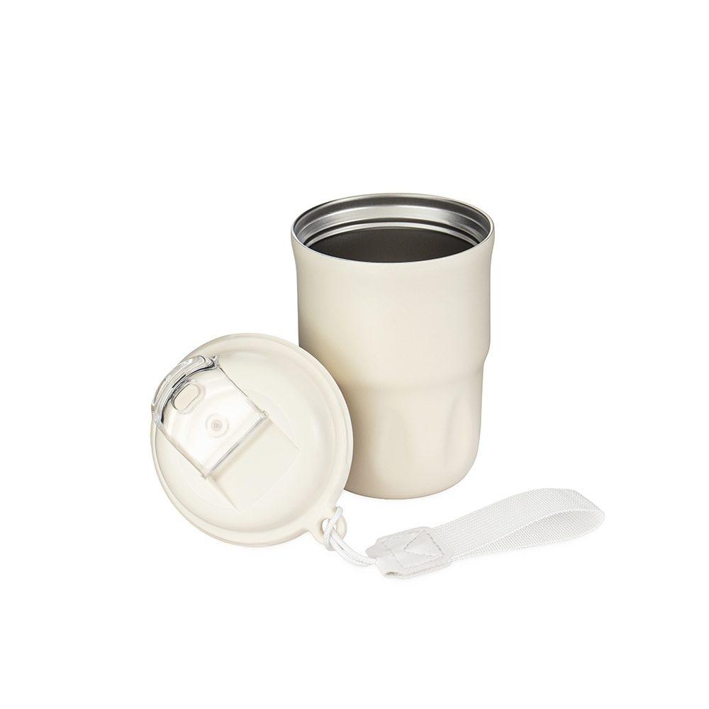 Copo Térmico 350ml DR1849 na cor Preto, brinde personalizado Sky Brindes
