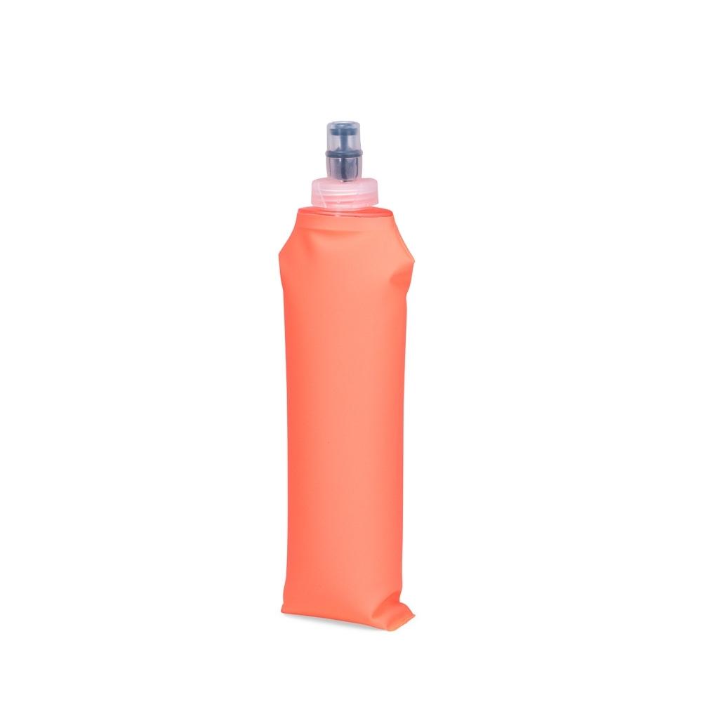 Squeeze dobrável tpu 500ml DR1858 na cor Cinza, brinde personalizado Sky Brindes