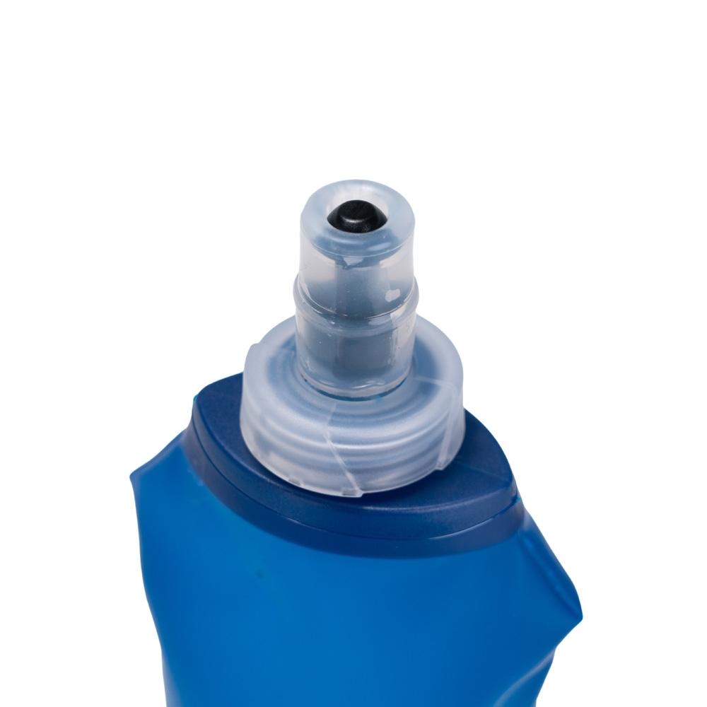Squeeze dobrável tpu 500ml DR1858 na cor Cinza, brinde personalizado Sky Brindes