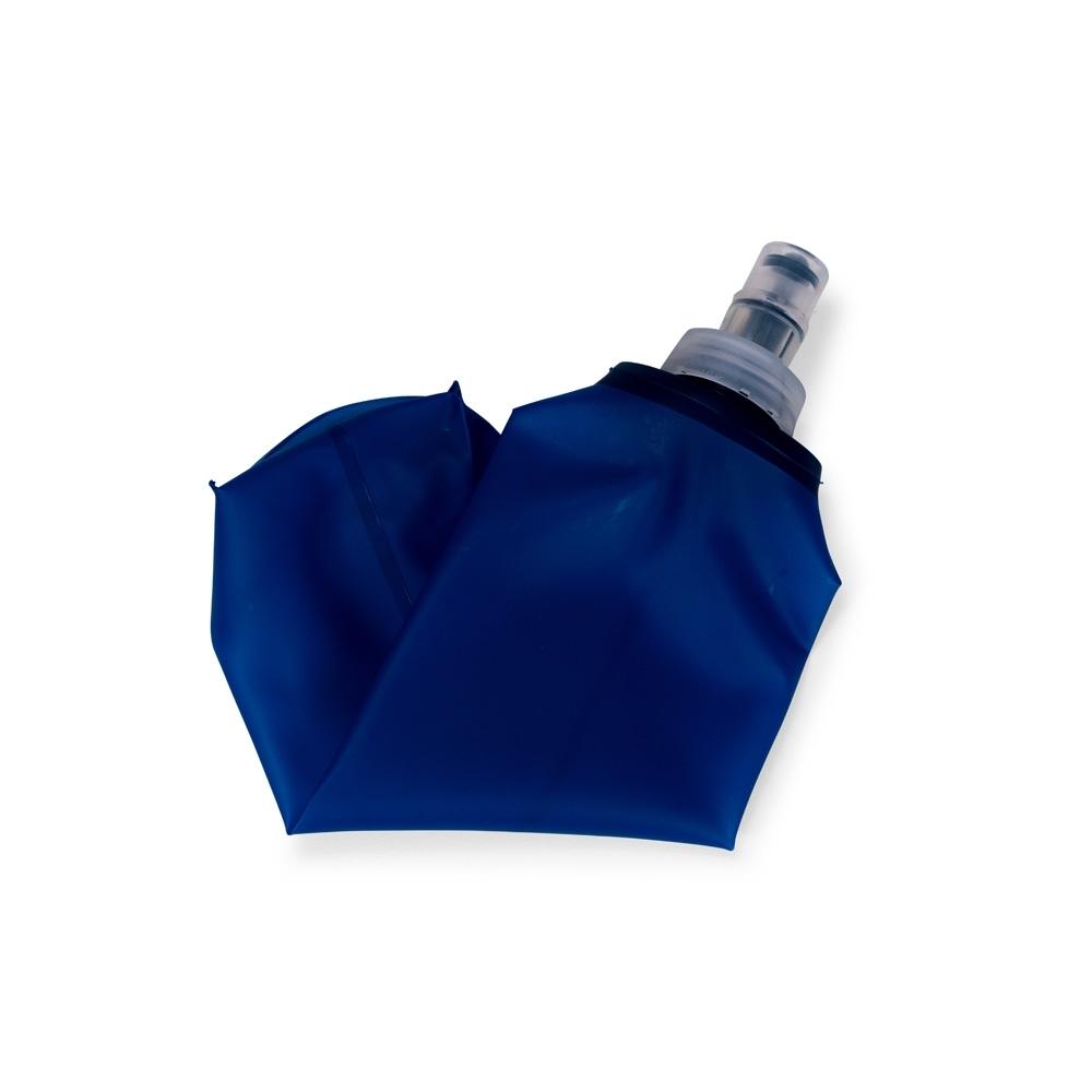 Squeeze dobrável tpu 500ml DR1858 na cor Cinza, brinde personalizado Sky Brindes