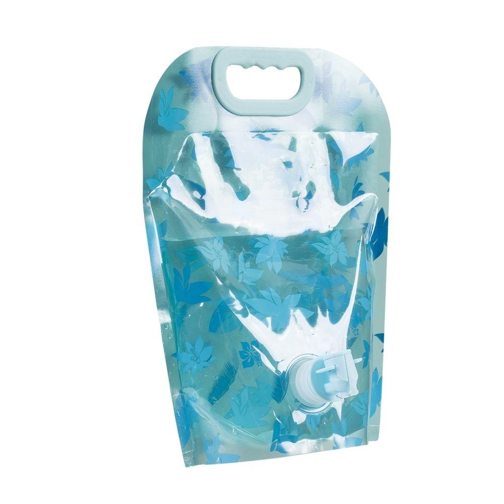 Galão dobrável 3 litros DR1859 na cor Azul celeste, brinde personalizado Sky Brindes