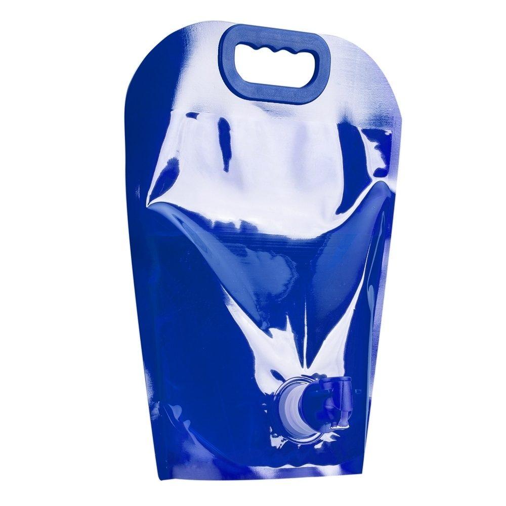 Galão dobrável 3 litros DR1859 na cor Azul escuro, brinde personalizado Sky Brindes
