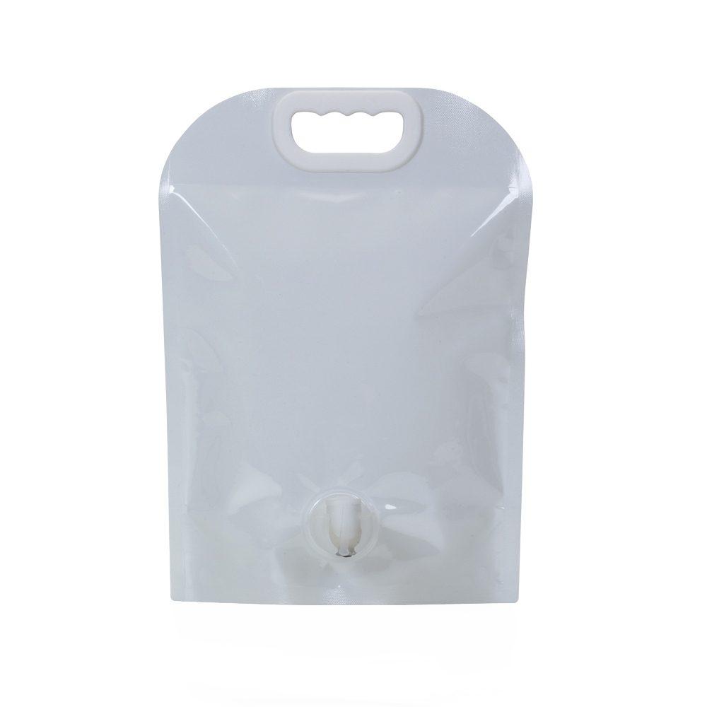 Galão dobrável 3 litros DR1859 na cor Branco, brinde personalizado Sky Brindes