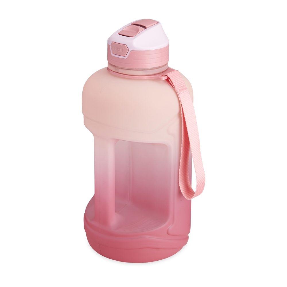 Squeeze plástica 2,2 litros DR1867 na cor Rosa e rosa, brinde personalizado Sky Brindes