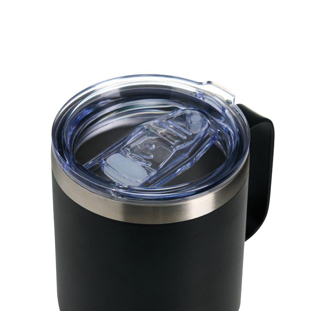 Caneca térmica 350ml DR1883 na cor Branco, brinde personalizado Sky Brindes