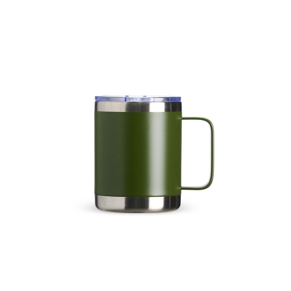 Caneca térmica 350ml DR1883 na cor Verde, brinde personalizado Sky Brindes