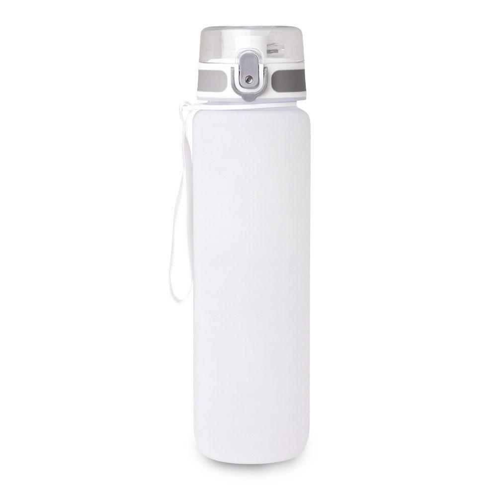 Squeeze plástica 1 litro DR1889 na cor Preto, brinde personalizado Sky Brindes