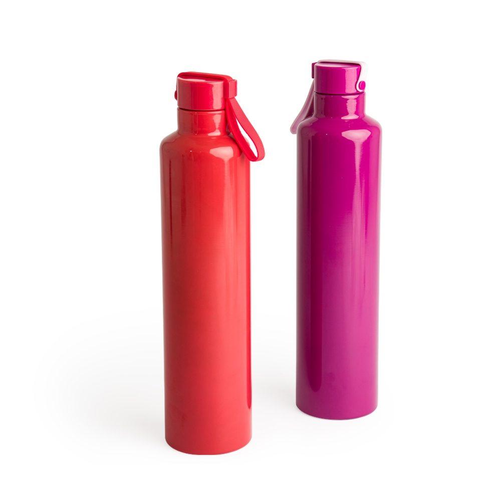 Garrafa térmica 900ml DR1891 na cor Roxo, brinde personalizado Sky Brindes