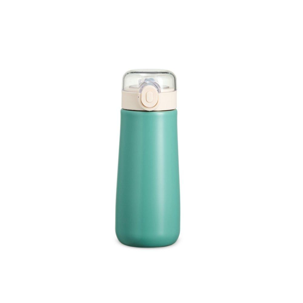 Garrafa térmica 500ml DR1898 na cor Verde, brinde personalizado Sky Brindes