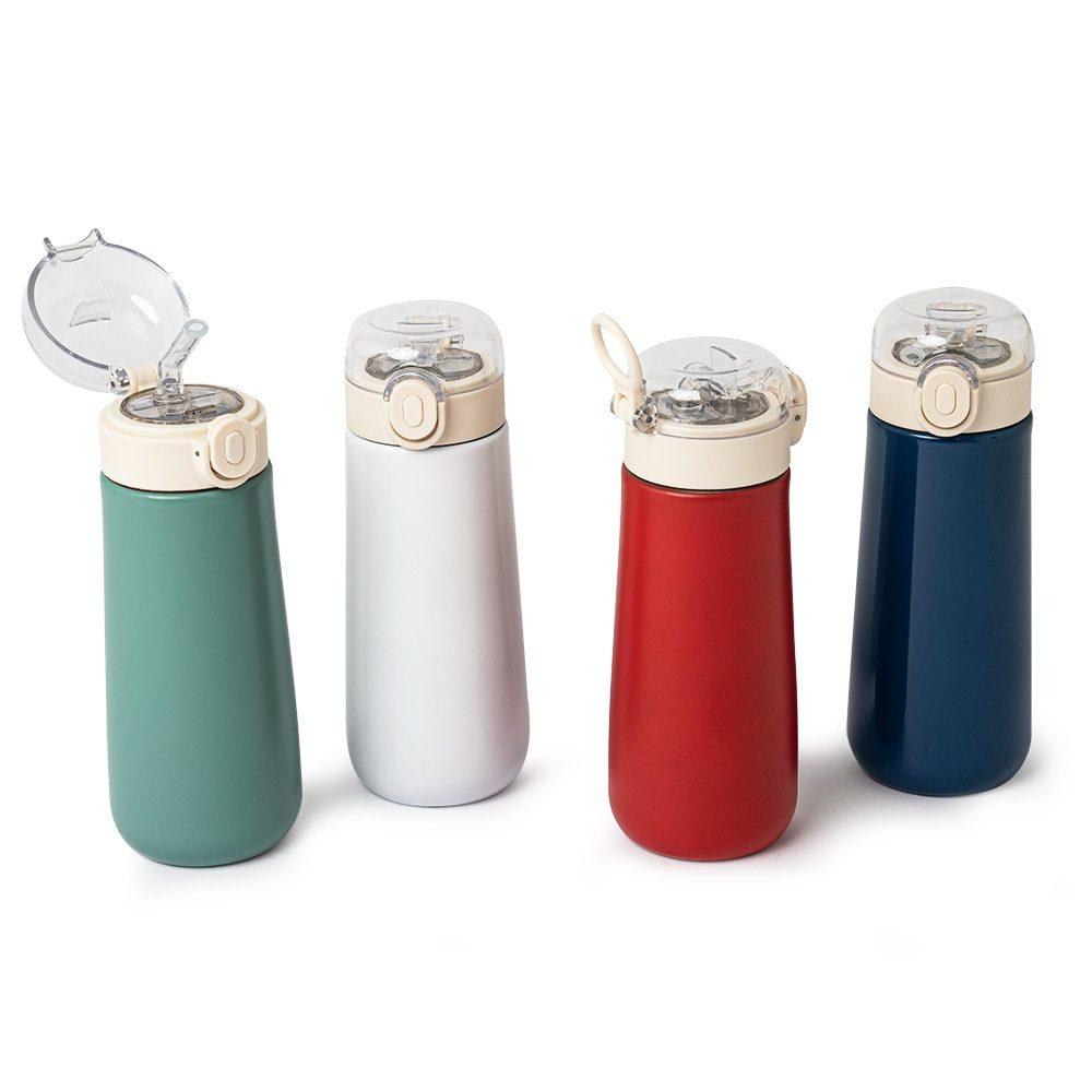 Garrafa térmica 500ml DR1898 na cor Verde, brinde personalizado Sky Brindes