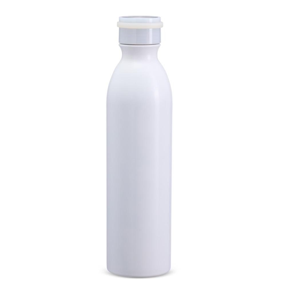 Garrafa térmica 950ml DR1914 na cor Branco, brinde personalizado Sky Brindes
