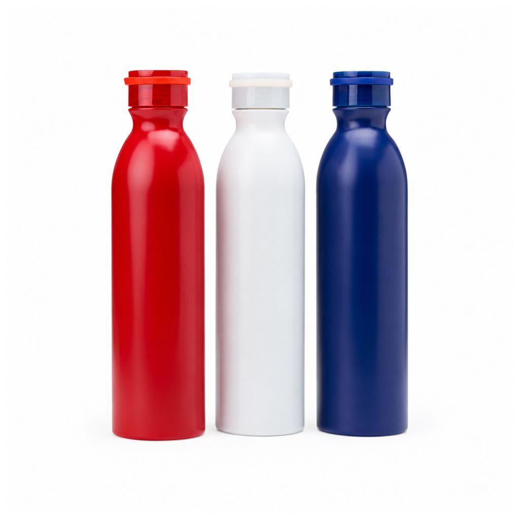 Garrafa térmica 950ml DR1914 na cor Vermelho, brinde personalizado Sky Brindes