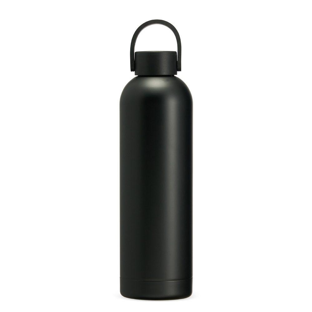 Garrafa térmica 750ml DR1916 na cor Preto, brinde personalizado Sky Brindes