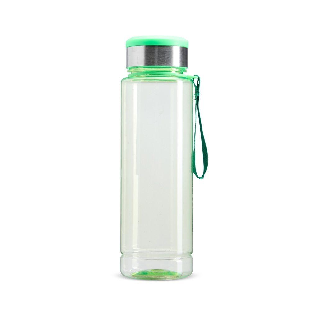 Garrafa plástica 2 em 1 550ml DR1919 na cor Verde, brinde personalizado Sky Brindes