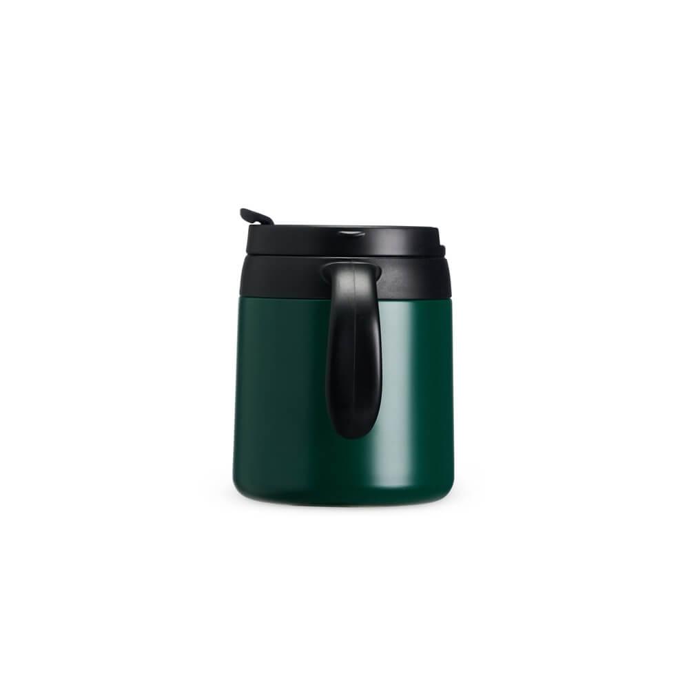 Caneca térmica 350ml DR1920 na cor Verde, brinde personalizado Sky Brindes