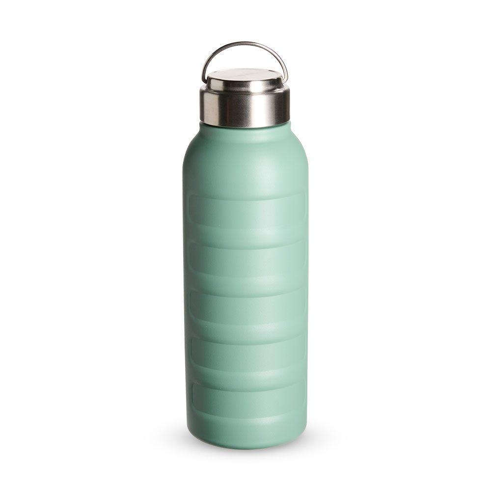 Garrafa térmica 950ml DR1923 na cor Preto, brinde personalizado Sky Brindes