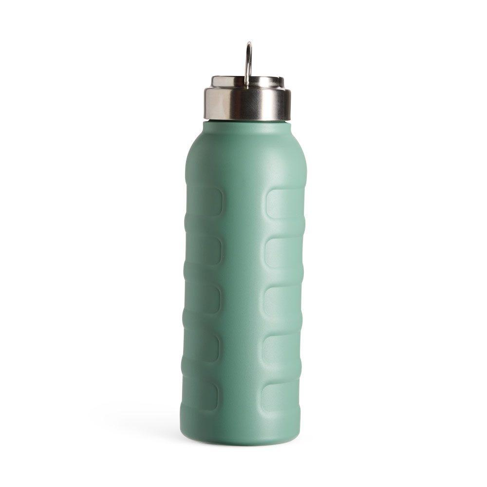 Garrafa térmica 950ml DR1923 na cor Preto, brinde personalizado Sky Brindes