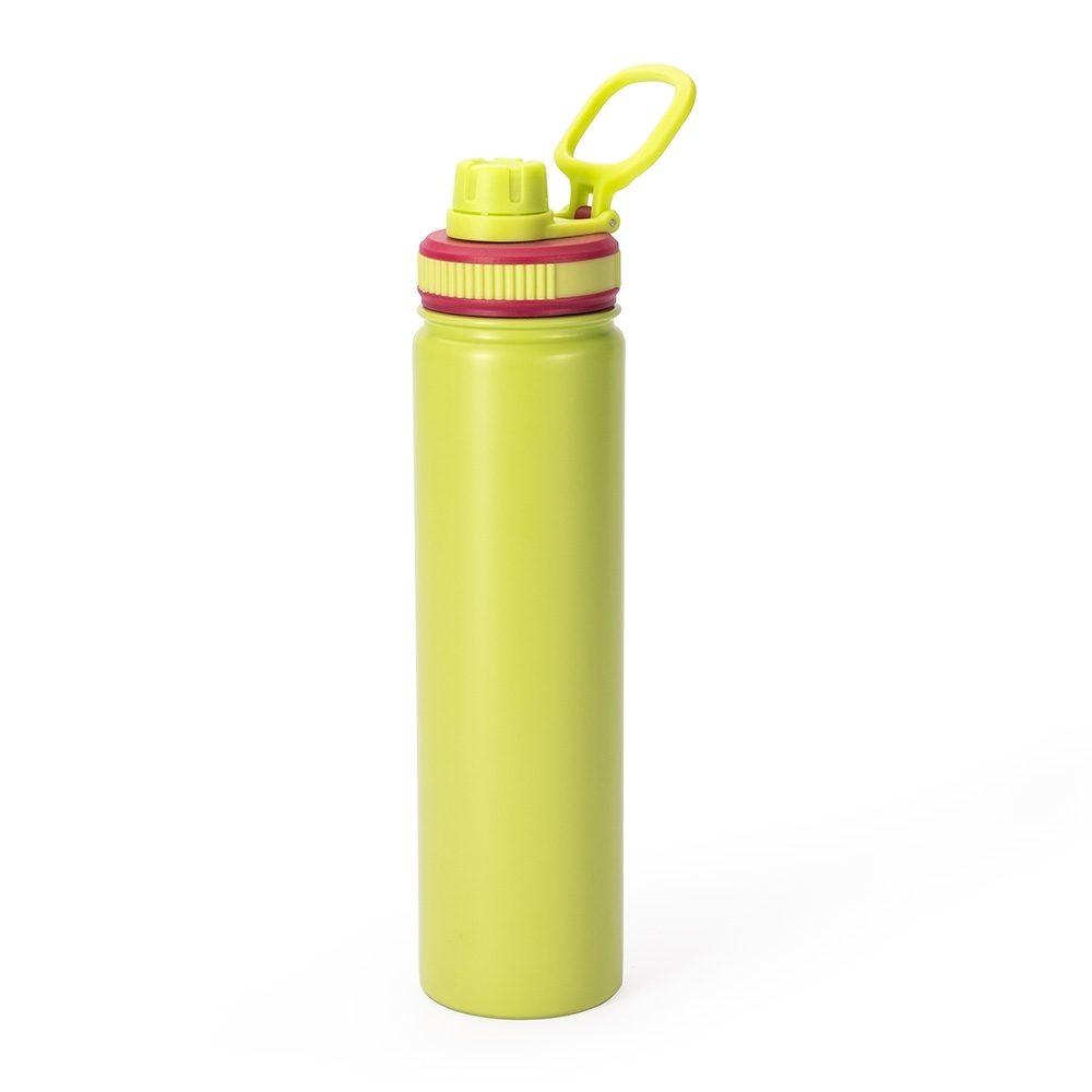 Garrafa térmica 750ml DR1925 na cor Verde, brinde personalizado Sky Brindes