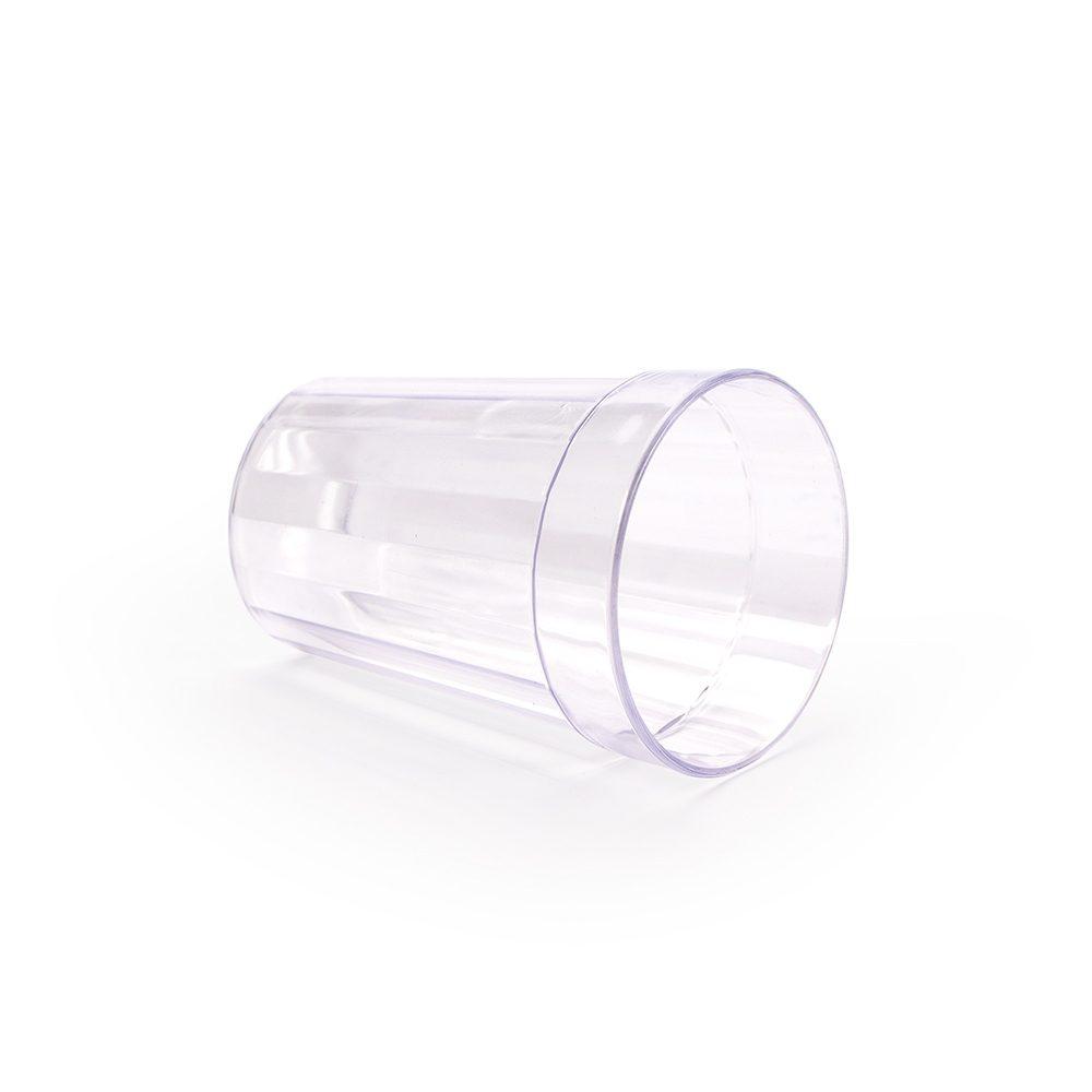 Copo plástico 190ml DR1928 na cor Transparente, brinde personalizado Sky Brindes