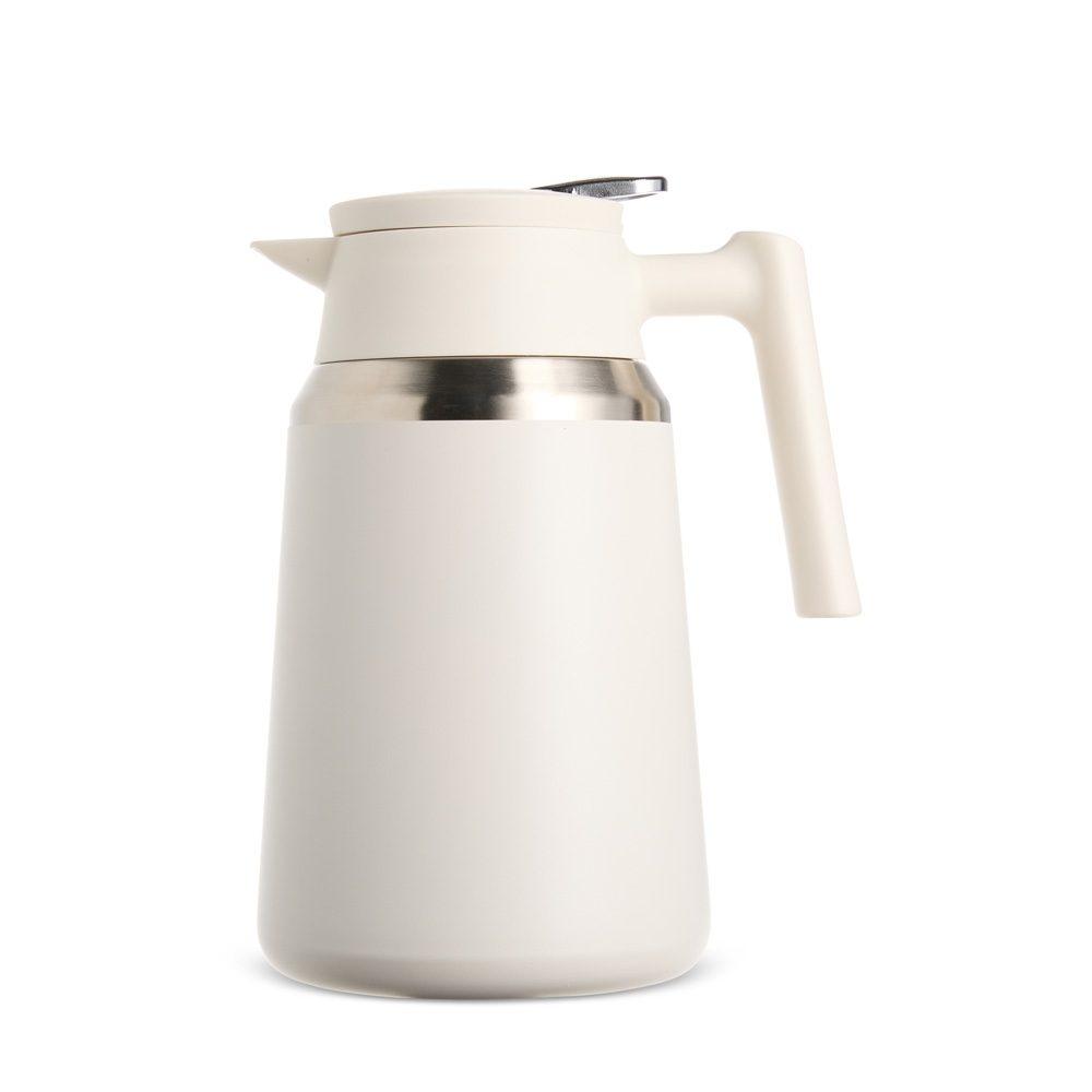 Garrafa térmica 1,5l DR1947 na cor Branco, brinde personalizado Sky Brindes