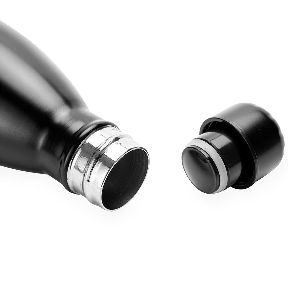 Garrafa térmica 780ml DR1954 na cor Preto, brinde personalizado Sky Brindes
