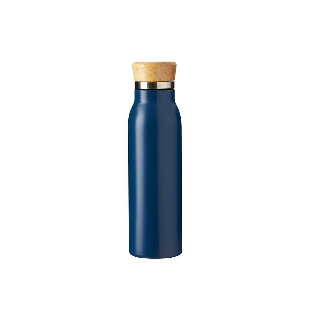 Garrafa térmica 600ml DR1963 na cor Azul, brinde personalizado Sky Brindes