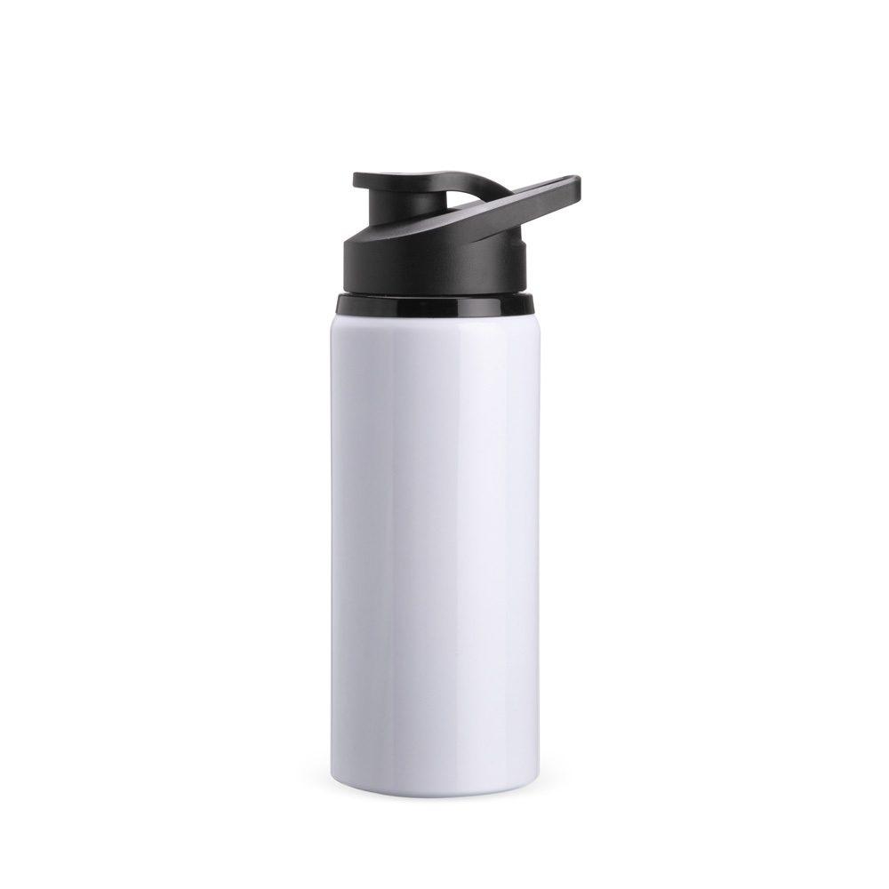 Squeeze alumínio 650ml DR1964 na cor Branco, brinde personalizado Sky Brindes