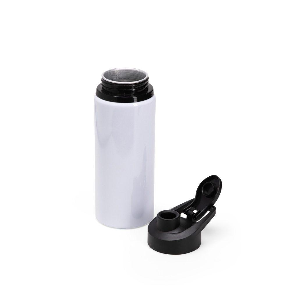 Squeeze alumínio 650ml DR1964 na cor Branco, brinde personalizado Sky Brindes