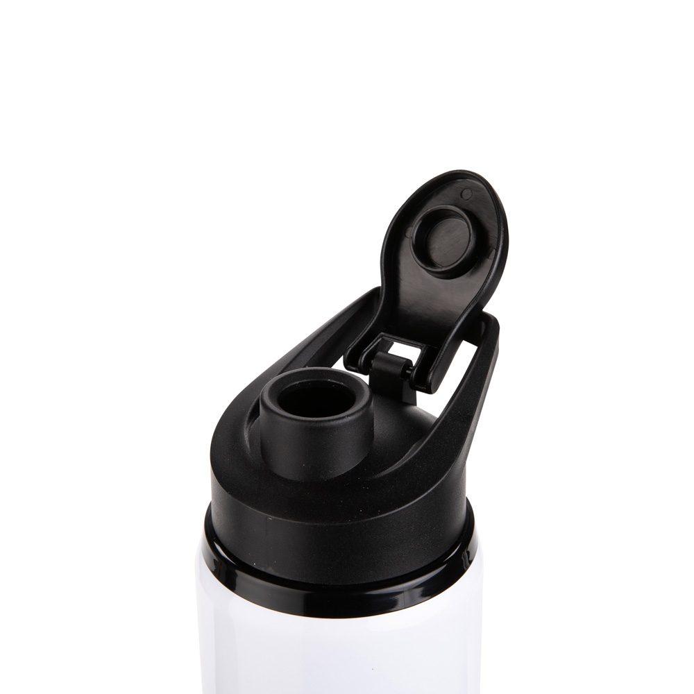 Squeeze alumínio 650ml DR1964 na cor Branco, brinde personalizado Sky Brindes