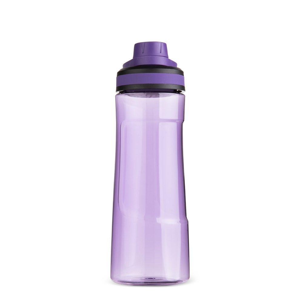 Garrafa plástica 750ml DR1966 na cor Preto, brinde personalizado Sky Brindes