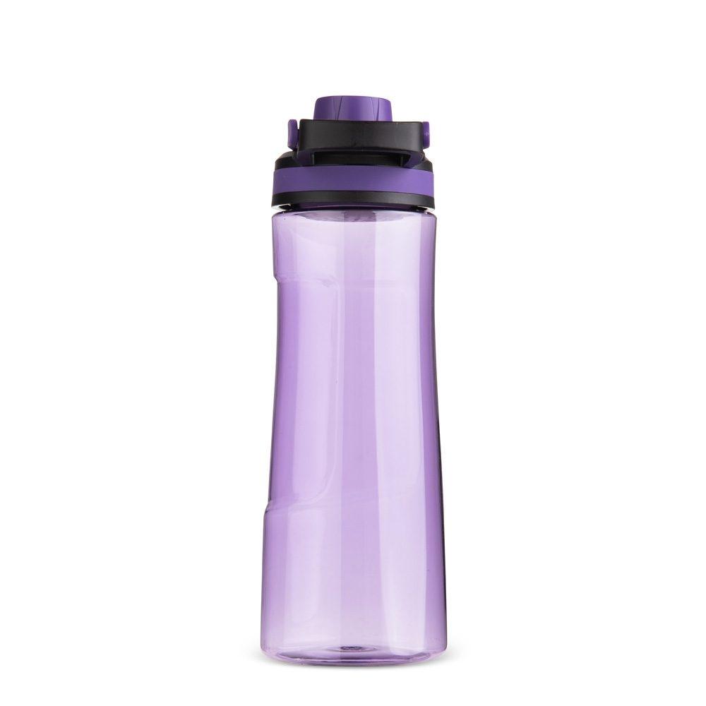 Garrafa plástica 750ml DR1966 na cor Preto, brinde personalizado Sky Brindes
