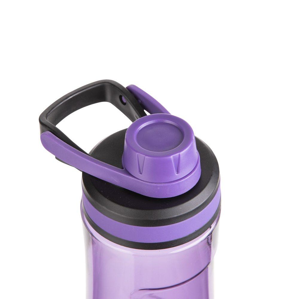 Garrafa plástica 750ml DR1966 na cor Preto, brinde personalizado Sky Brindes