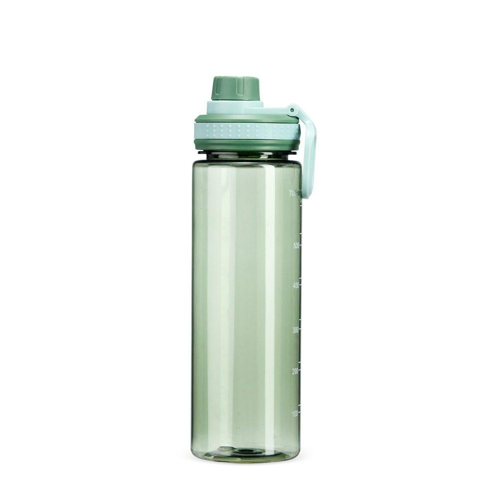 Garrafa plástica 750ml DR1967 na cor Verde, brinde personalizado Sky Brindes