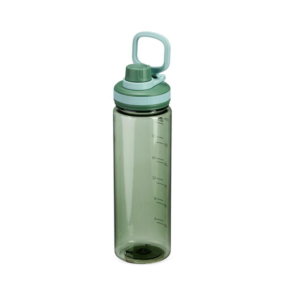 Garrafa plástica 750ml DR1967 na cor Verde, brinde personalizado Sky Brindes
