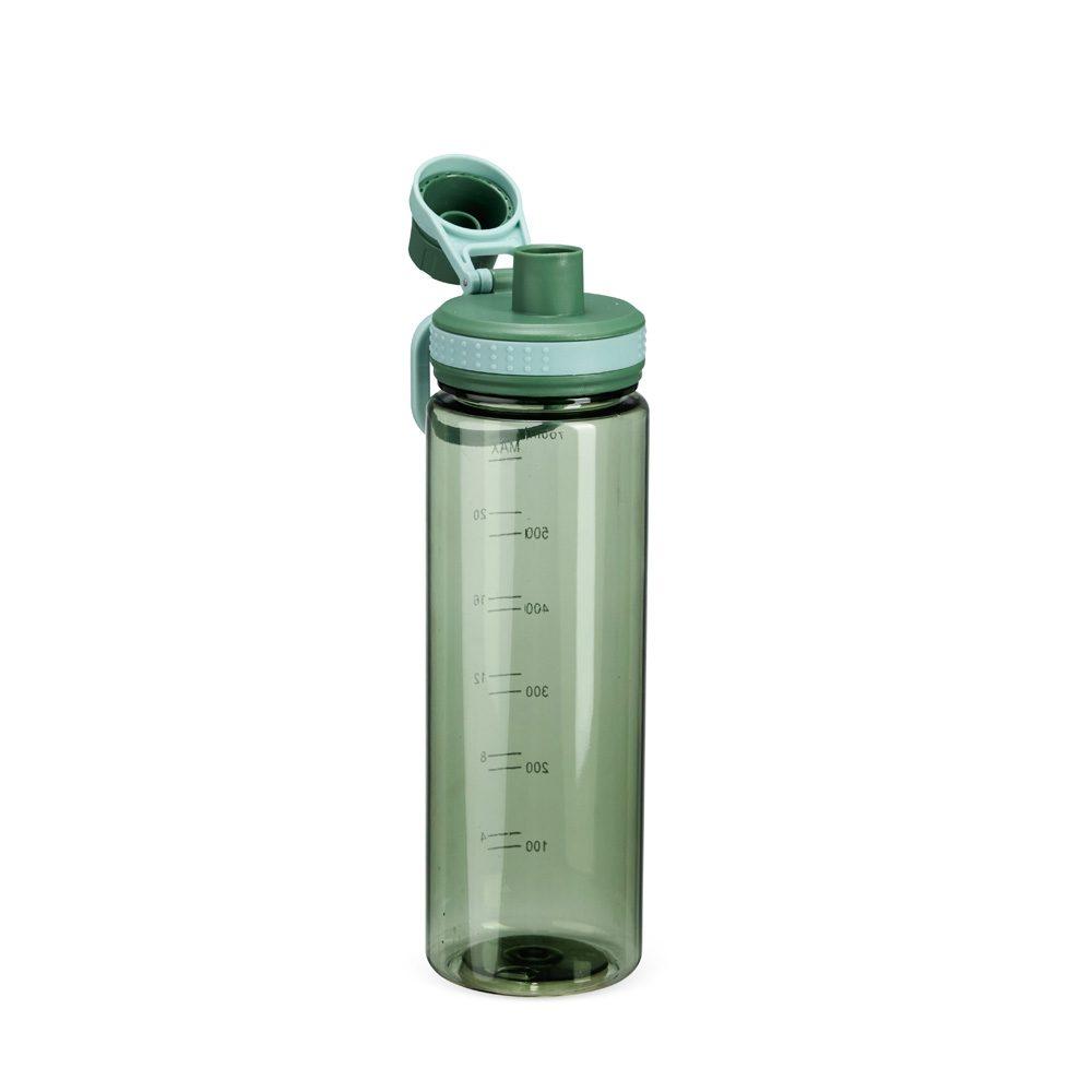 Garrafa plástica 750ml DR1967 na cor Verde, brinde personalizado Sky Brindes