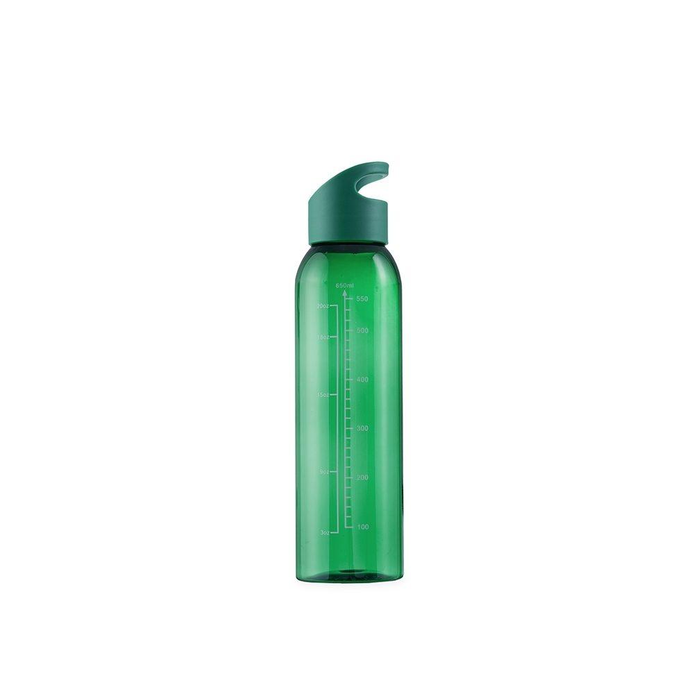 Garrafa plástica 700ml DR1977 na cor Verde, brinde personalizado Sky Brindes