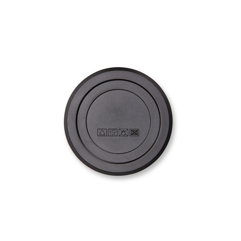 Garrafa térmica bambu 400ml DR1979 na cor Bambu e preto, brinde personalizado Sky Brindes